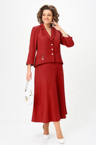 Жакет, юбка Lady Secret 25106 алый - фото 2