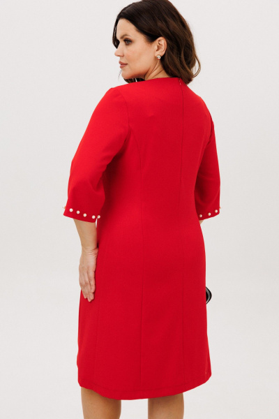 Платье ANIDEN 719-1 красный - фото 9