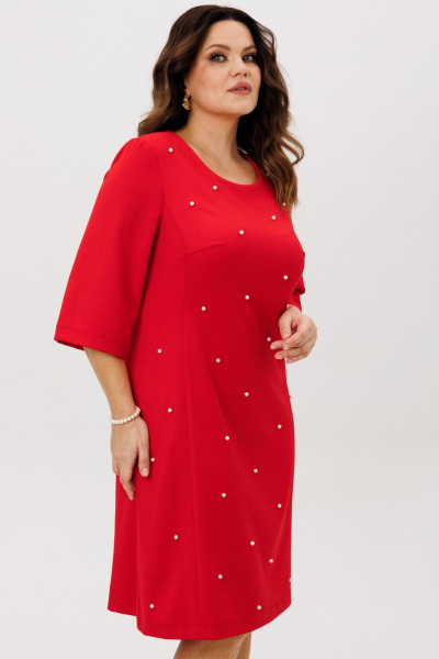 Платье ANIDEN 720-1 красный - фото 8