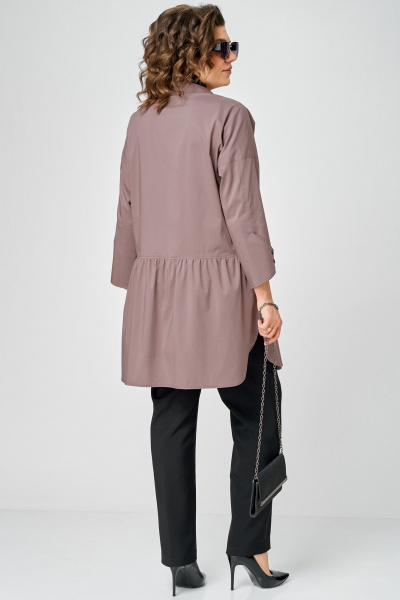 Блуза EVA GRANT 7068-1 капучино - фото 4