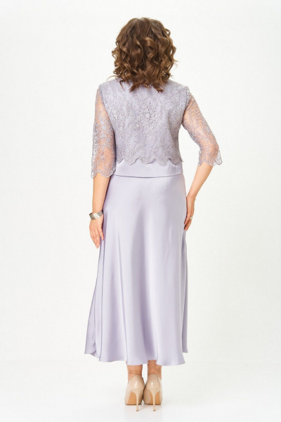 Жакет, юбка Svetlana-Style 2316 серебро - фото 3