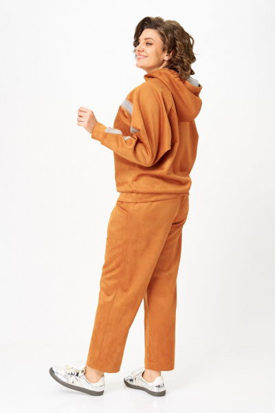 Брюки, бомбер Michel chic 1448 рыжий - фото 4