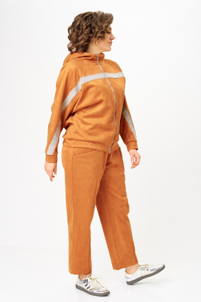Брюки, бомбер Michel chic 1448 рыжий - фото 3