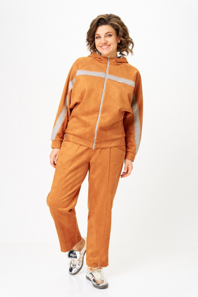 Брюки, бомбер Michel chic 1448 рыжий - фото 1