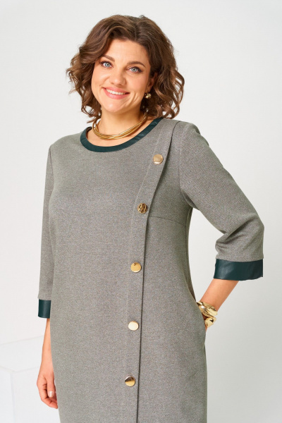 Платье Romanovich Style 1-2846 полынь - фото 9