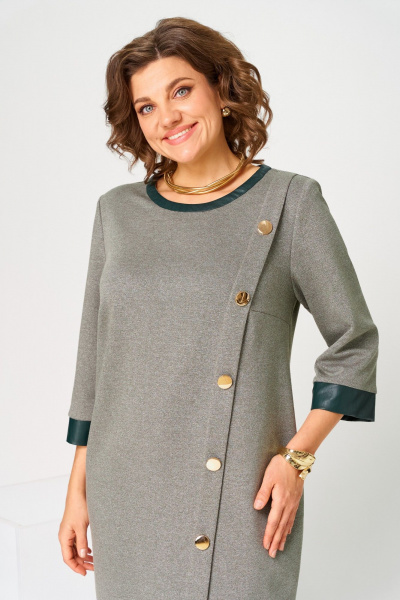 Платье Romanovich Style 1-2846 полынь - фото 8