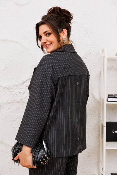 Брюки, жакет Romanovich Style 2-2716 графитовый - фото 3