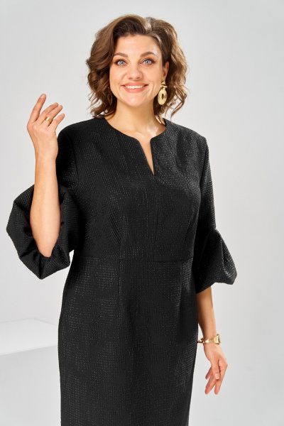 Платье Romanovich Style 1-2809 черный - фото 5