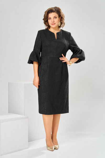 Платье Romanovich Style 1-2809 черный - фото 4