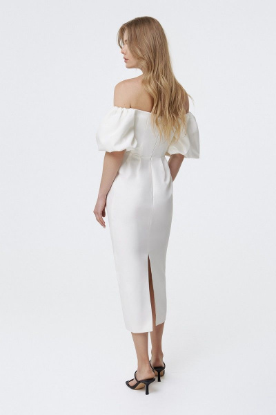 Платье PiRS 2247 молочный - фото 3