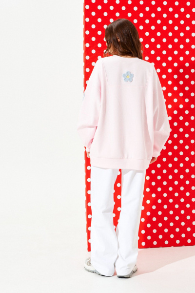 Свитшот ELLETTO 3946 розовый - фото 6