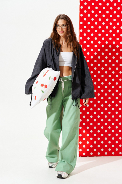 Куртка ELLETTO 3959 черный - фото 7