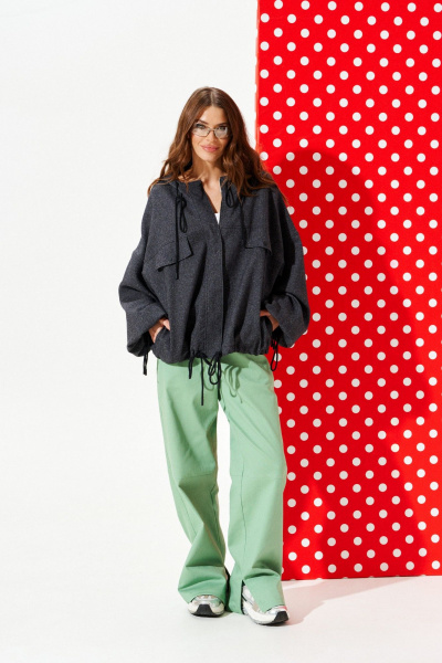 Куртка ELLETTO 3959 черный - фото 2