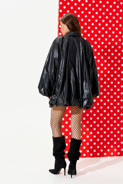 Плащ ELLETTO 3962 черный - фото 5