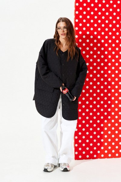 Куртка ELLETTO 3965 черный - фото 8