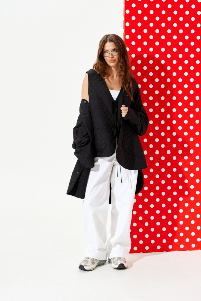 Жилет ELLETTO 3976 черный - фото 8