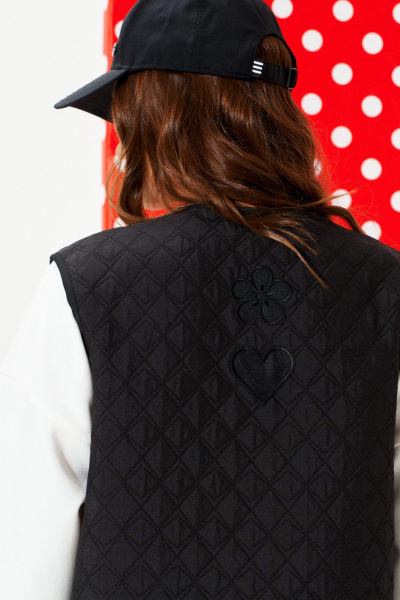 Жилет ELLETTO 3976 черный - фото 7