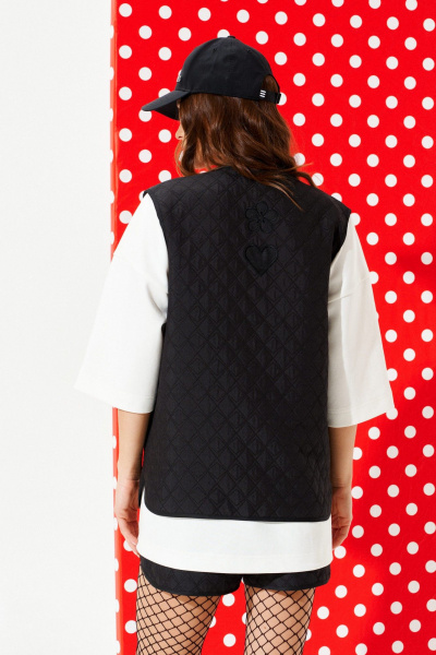 Жилет ELLETTO 3976 черный - фото 6