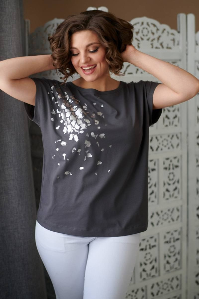 Футболка Rumoda 2037 графит - фото 2