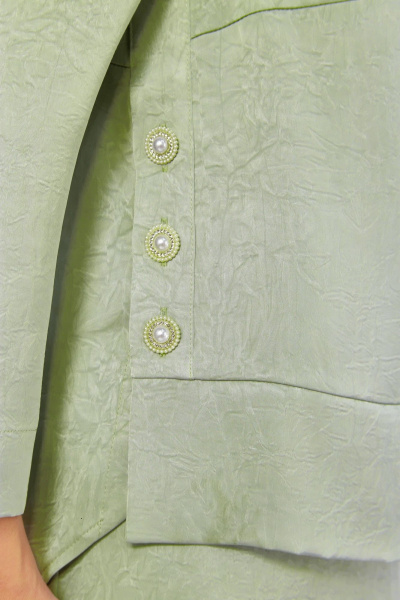 Блуза, брюки ZigzagStyle 626-2 фисташковый - фото 10