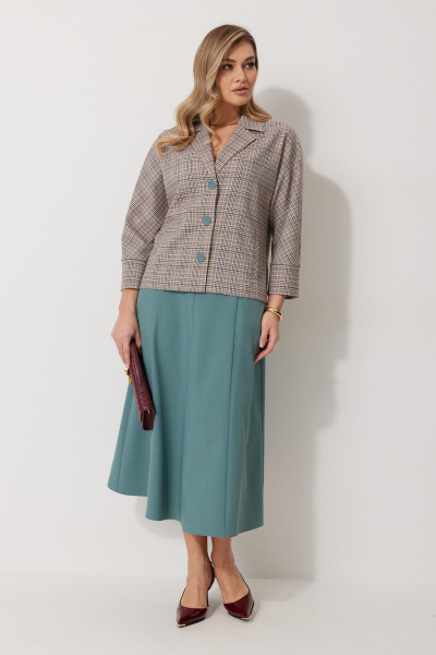 Жакет, юбка Kaloris 2266 - фото 4