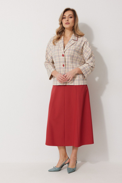 Жакет, юбка Kaloris 2262 - фото 8