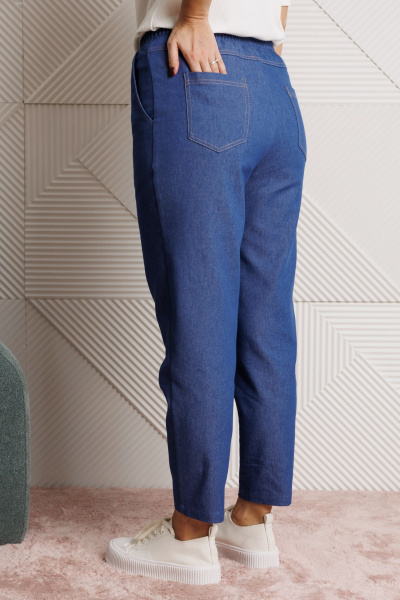 Блуза, брюки, жакет Mubliz 318 синий - фото 14