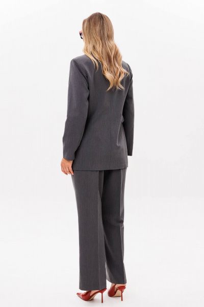 Брюки, жакет Anastasia 1155.4 темно-серый - фото 2