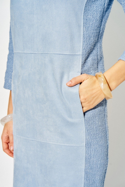 Платье Laikony L-524 голубой - фото 9