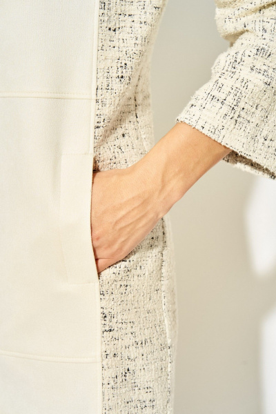 Платье Laikony L-524 экрю - фото 7