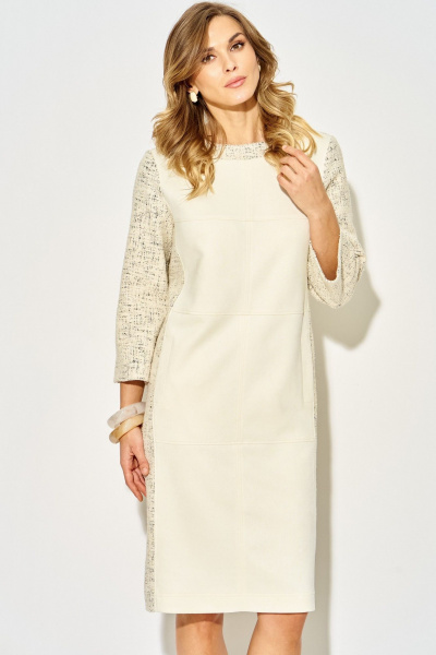 Платье Laikony L-524 экрю - фото 5