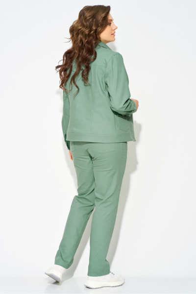 Брюки, джемпер, бомбер Fita 40113 зеленый - фото 8