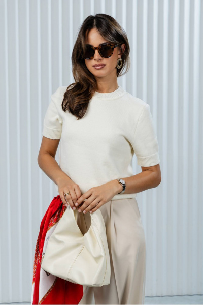 Джемпер Romgil РВ0159-ВИ2 молочный - фото 1