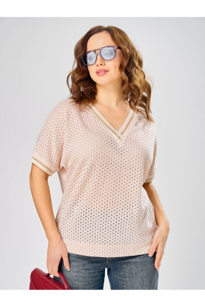 Джемпер Condra 16307 персиковый - фото 11