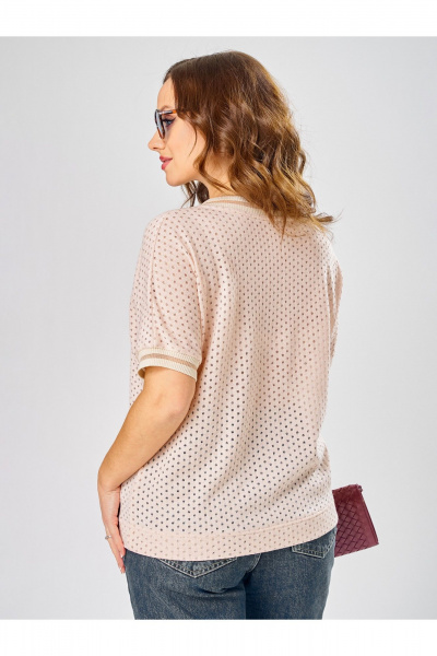 Джемпер Condra 16307 персиковый - фото 10