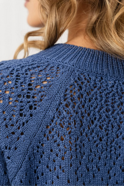 Джемпер Romgil РВ0368-ХЛ2 индиго - фото 4