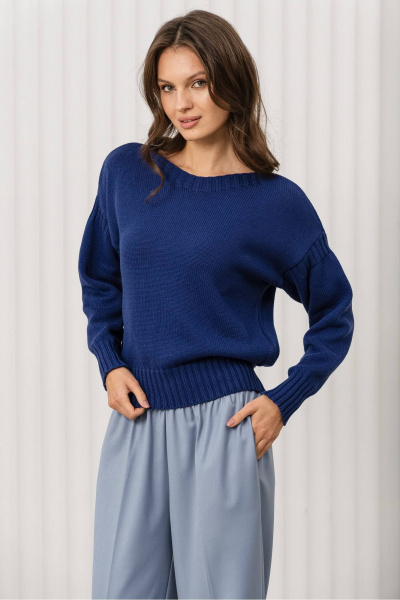 Джемпер Romgil РВ0371-ХЛ2 индиго - фото 6
