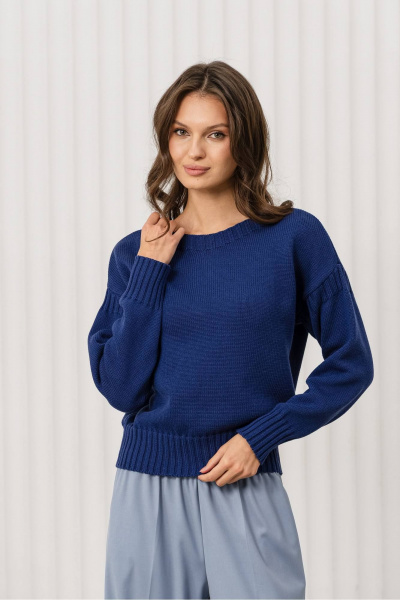 Джемпер Romgil РВ0371-ХЛ2 индиго - фото 4