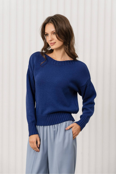 Джемпер Romgil РВ0371-ХЛ2 индиго - фото 1