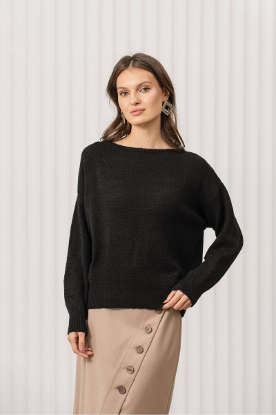 Джемпер Romgil РВ0373-АК2 черный - фото 5