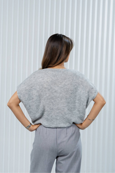 Джемпер Romgil РВ0374-АК2 светло-серый - фото 2