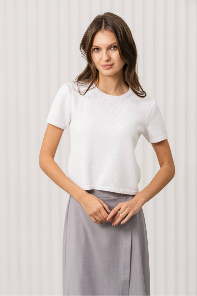 Джемпер Romgil РВ0376-ХЛ2 белый - фото 1