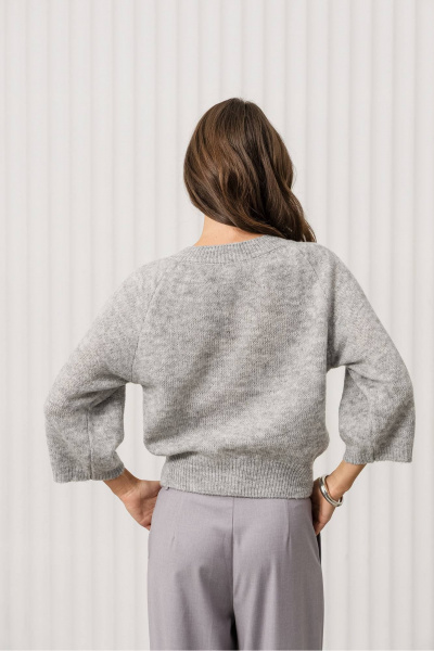 Джемпер Romgil РВ0381-АК2 светло-серый - фото 2