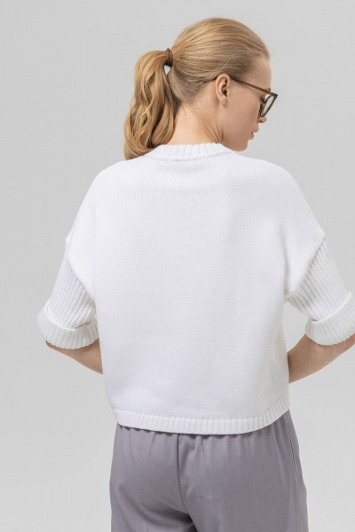 Джемпер Romgil РВ0386-ХЛ2 белый - фото 2