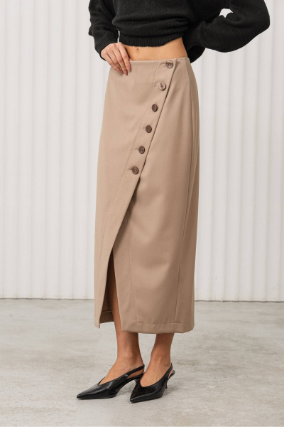 Юбка Romgil РТ0124-ВИ2 бежевый - фото 3