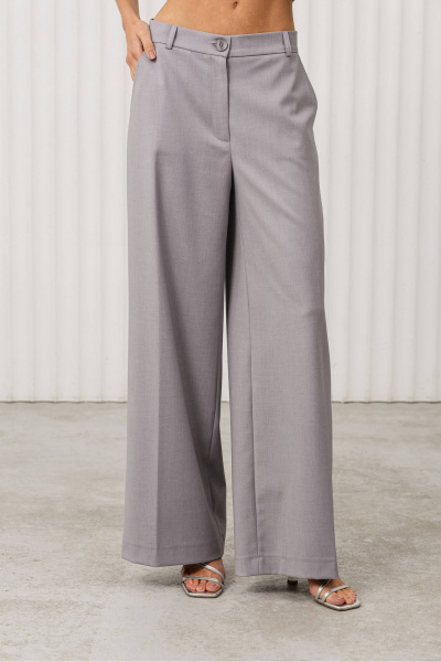 Брюки Romgil РТ0126-ВИ2 античное серебро - фото 1