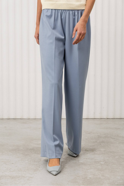 Брюки Romgil РТ0127-ВИ2 серо-голубой - фото 6