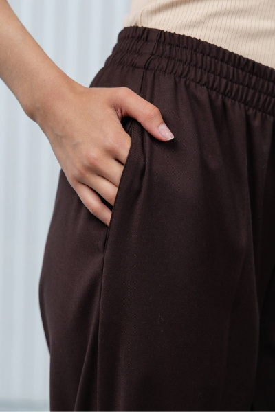 Брюки Romgil РТ0127-ВИ2 шоколадный - фото 6