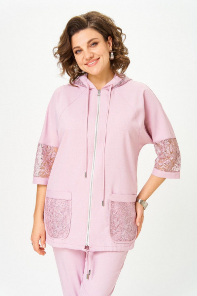 Брюки, жакет Svetlana-Style 1577 розовый - фото 7
