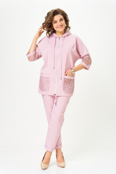 Брюки, жакет Svetlana-Style 1577 розовый - фото 1